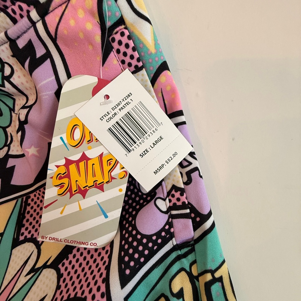 Colorful Graphic Print men’s shorts